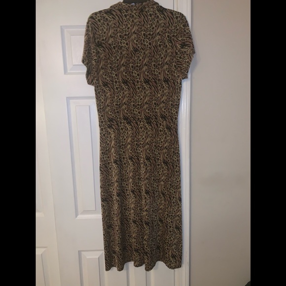 Choices Animal Print Dress, Size Large - Picture 3 of 3